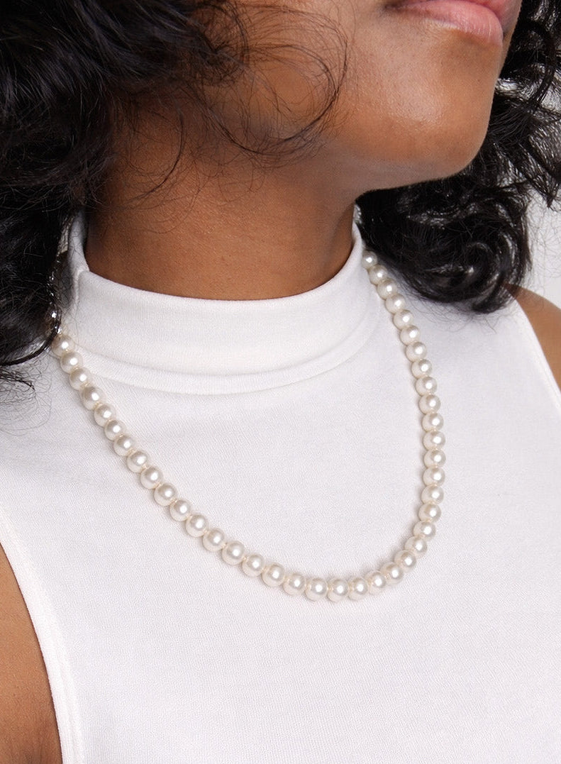 Modern Baroque Pearl Matinee Strand with Magnetic Clasp