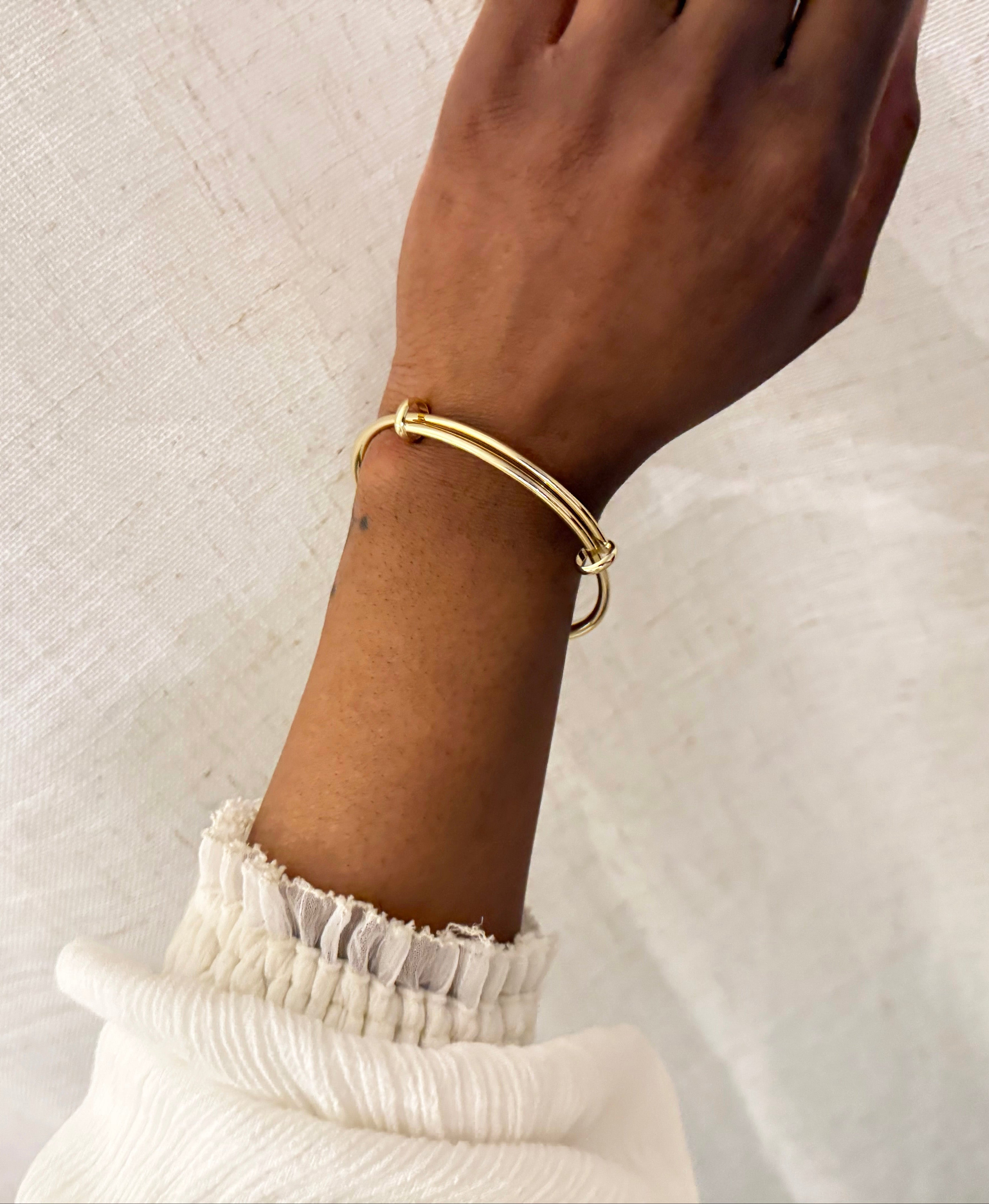 Double-Band Illusion Bangle