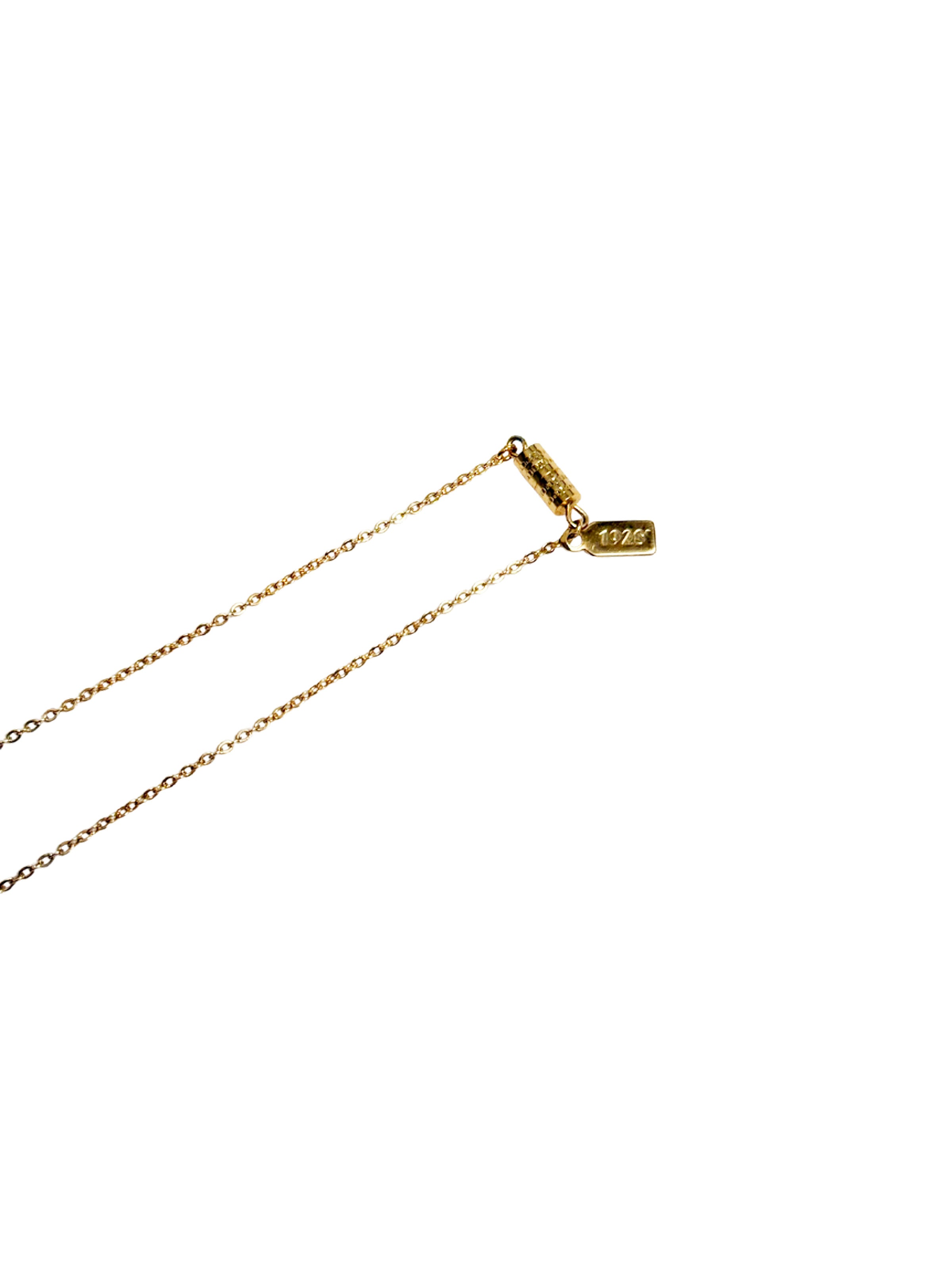 1928 Jewelry Floral Pendant Chain