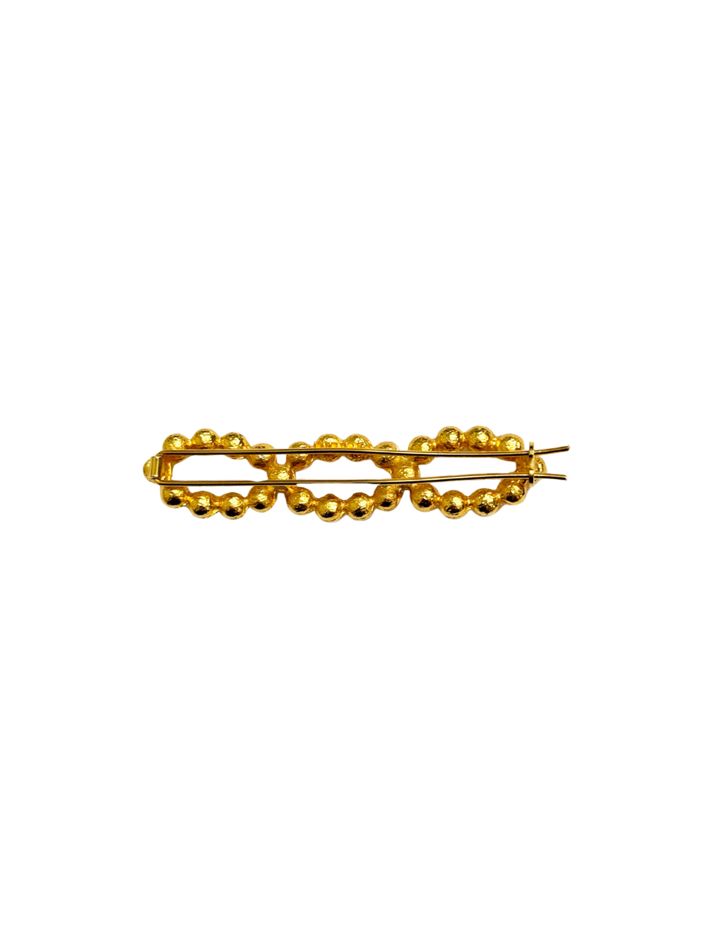 Vintage Faux Pearl Barrette