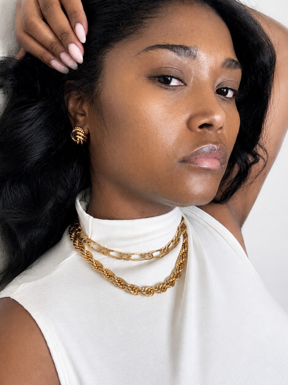 Vintage Monet Figaro Link Choker