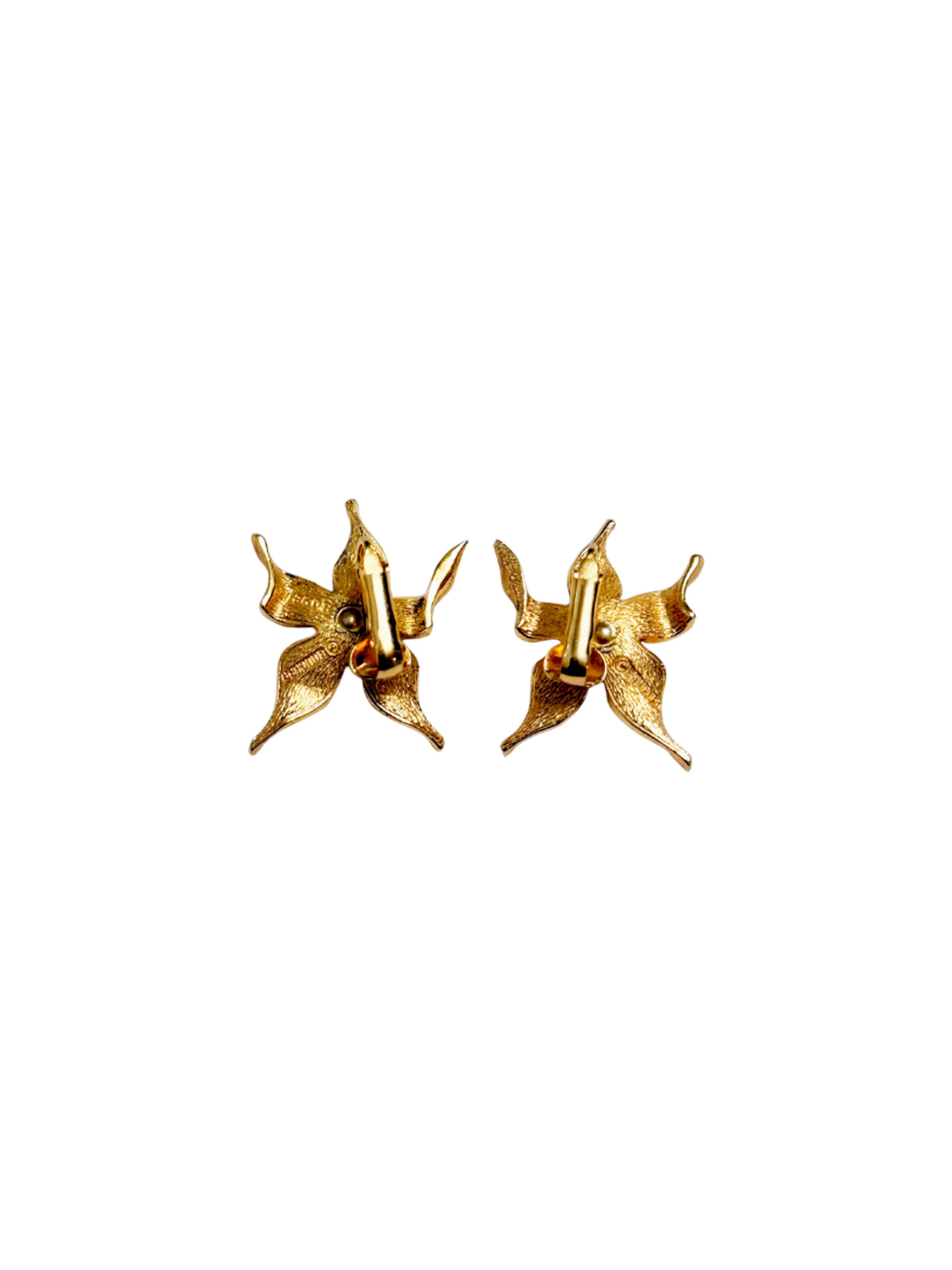 Marcel Boucher Cultured Pearl Flower Earrings