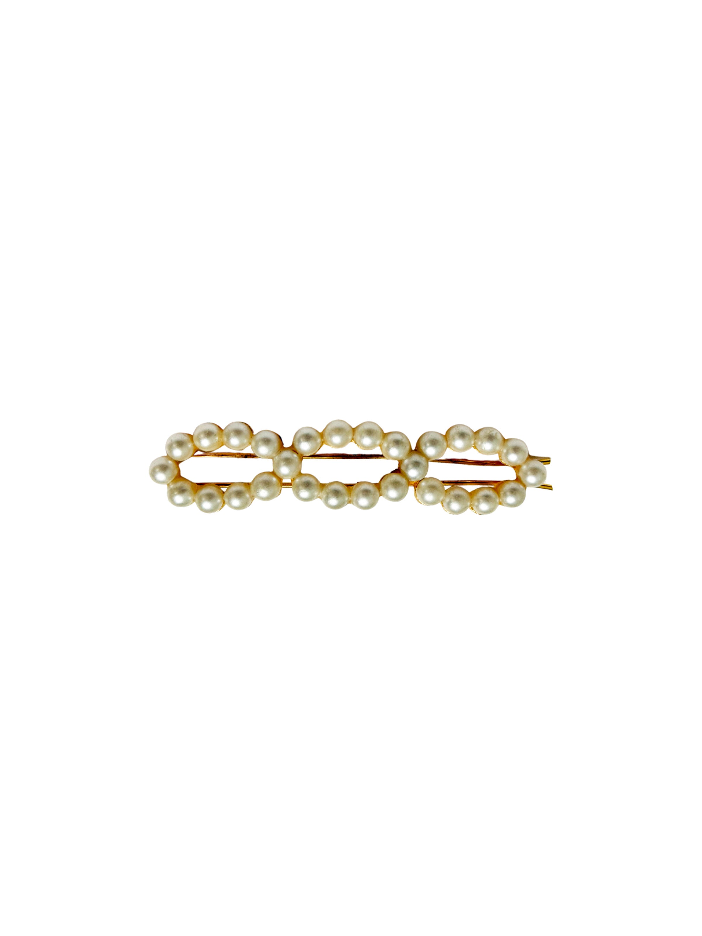 Vintage Faux Pearl Barrette