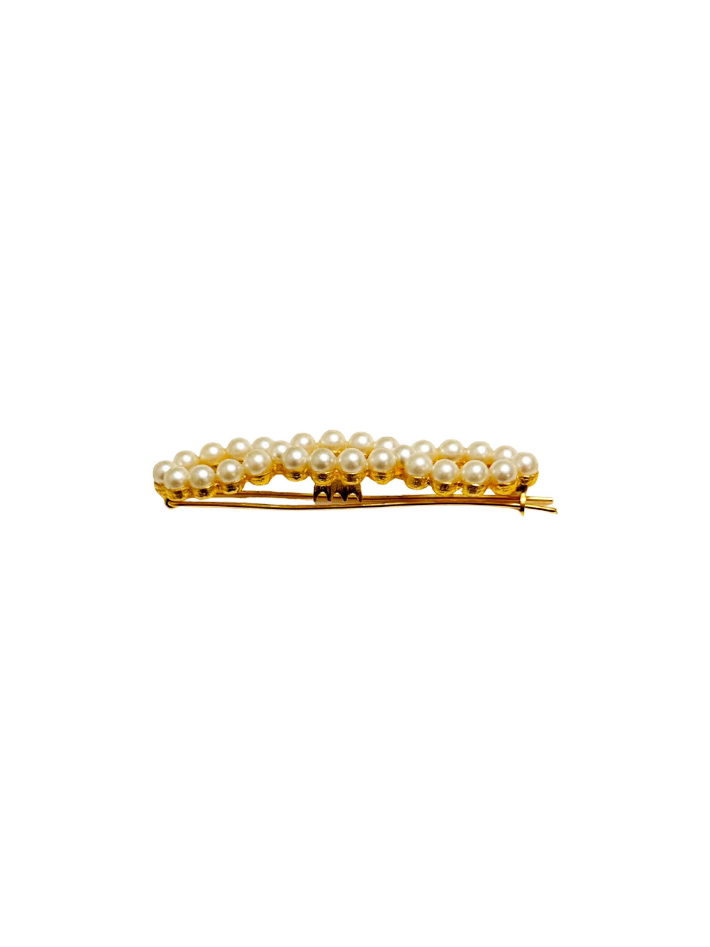 Vintage Faux Pearl Barrette